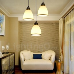 Lámpara colgante de metal integrada Rustic Lodge de 3 luces