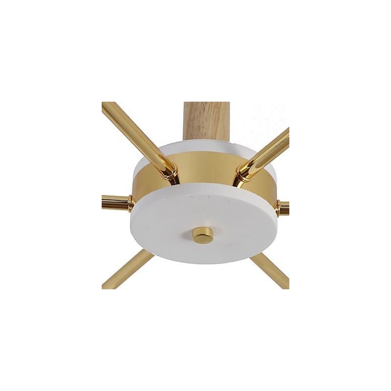 Lámpara de araña de 4 luces estilo mini, tradicional, clásica, moderna y contemporánea