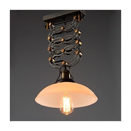 Lámpara colgante estilo loft estilo campestre americano, lámpara de tijera de hierro forjado, luces de decoración para tiendas. Lámpara colgante estilo loft estilo campestre americano, lámpara de tijera de hierro forjado, luces de decoración para tiendas.