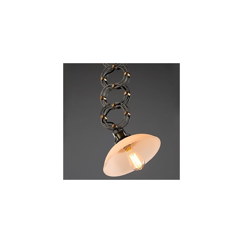 Lámpara colgante estilo loft estilo campestre americano, lámpara de tijera de hierro forjado, luces de decoración para tiendas.