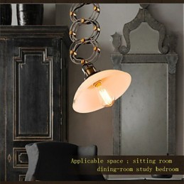 Lámpara colgante estilo loft estilo campestre americano, lámpara de tijera de hierro forjado, luces de decoración para tiendas.