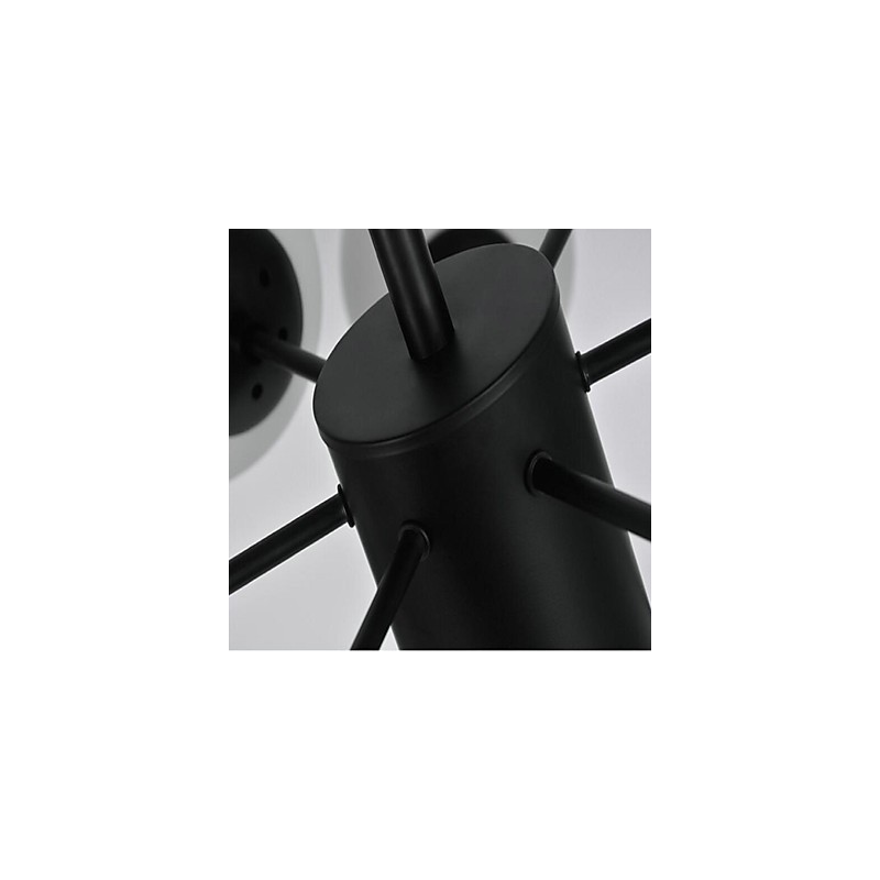 Lámpara de araña de metal estilo mini con pintura clásica tradicional contemporánea moderna