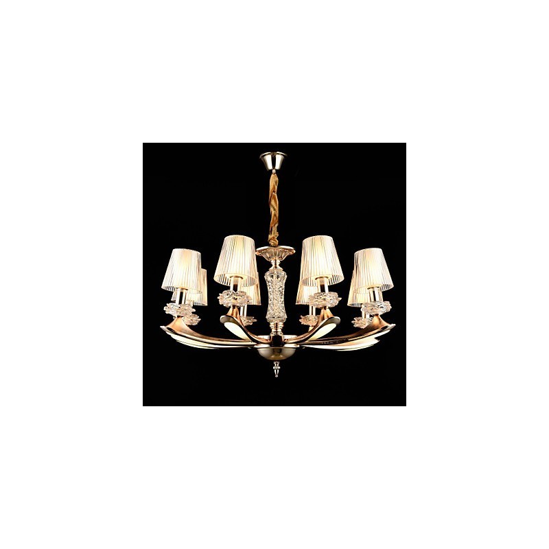 Lámpara colgante de metal estilo mini de cristal, moderna, contemporánea, tradicional, clásica, de aleación de zinc.