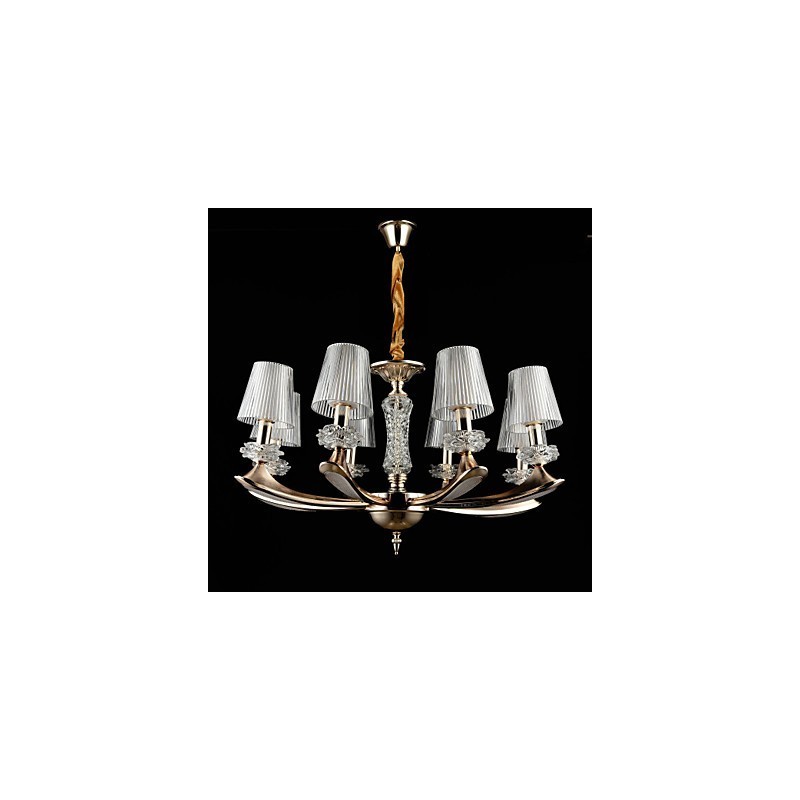 Lámpara colgante de metal estilo mini de cristal, moderna, contemporánea, tradicional, clásica, de aleación de zinc.