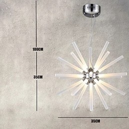 Lámparas y faroles colgantes con forma de bola