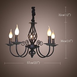 Moderno Contemporáneo Tradicional Clásico Vintage Retro Otros Característica para Mini Estilo Estilo Vela Candelabro de Metal