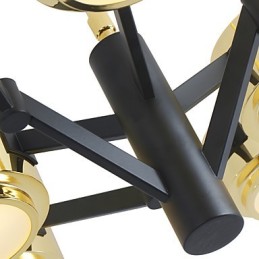 Lámpara de techo de araña minimalista moderna con personalidad