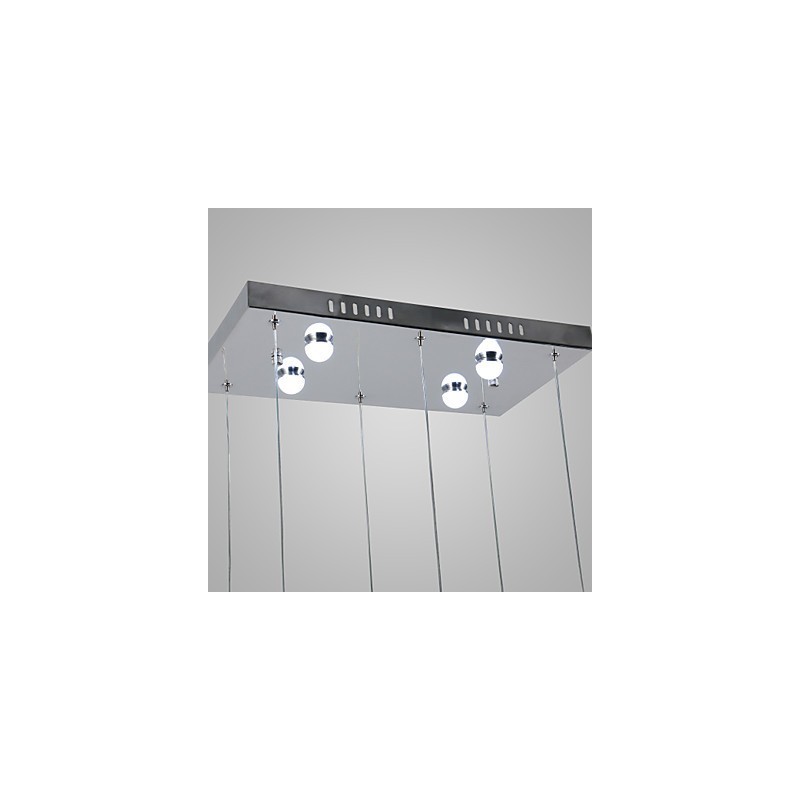 Lámpara colgante moderna contemporánea de acrílico