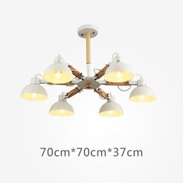 Lámpara de araña estilo mini moderna contemporánea de metal