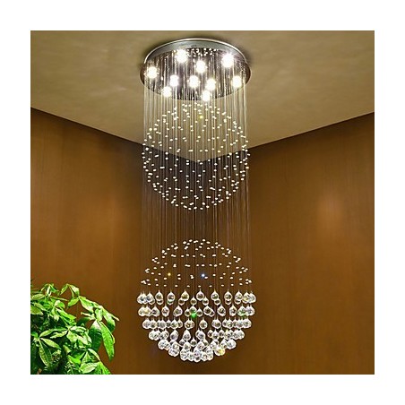 Lámpara colgante de techo de cristal para interiores, lámparas colgantes para el hogar Lámpara colgante de techo de cristal para interiores, lámparas colgantes para el hogar