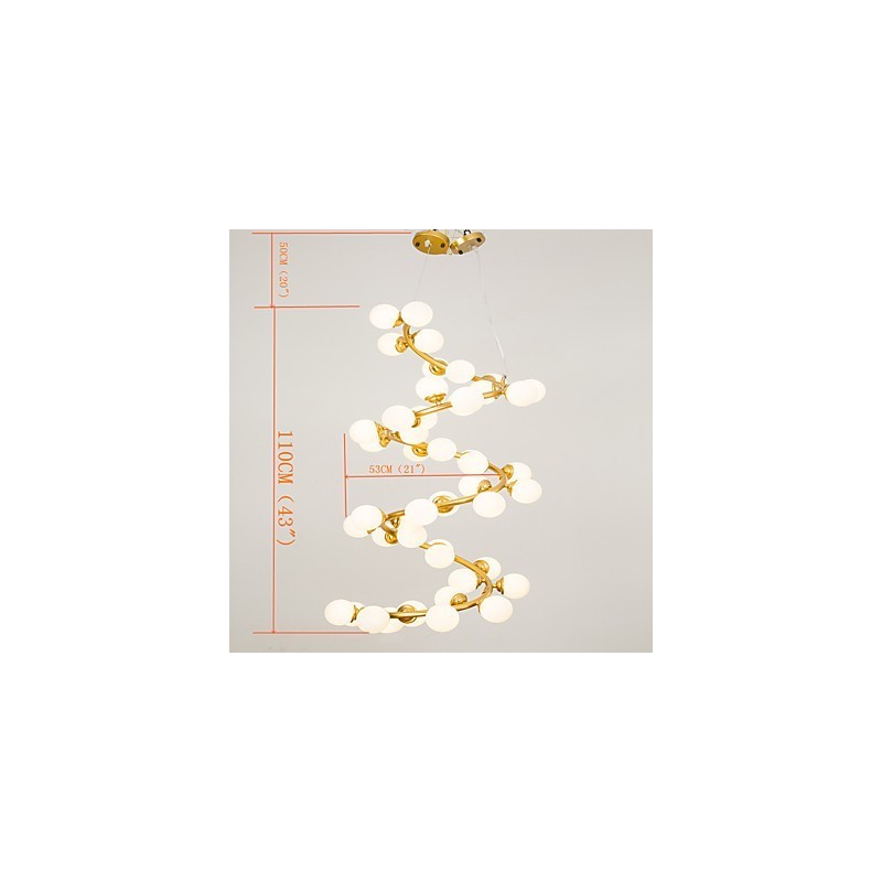 Lámparas de araña de arte personalizadas