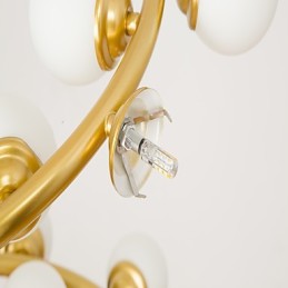 Lámparas de araña de arte personalizadas