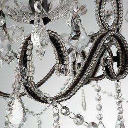 Lámpara de araña de cristal de 8 luces, moderna, contemporánea, tradicional, clásica, rústica, estilo cabaña, vintage, retro.