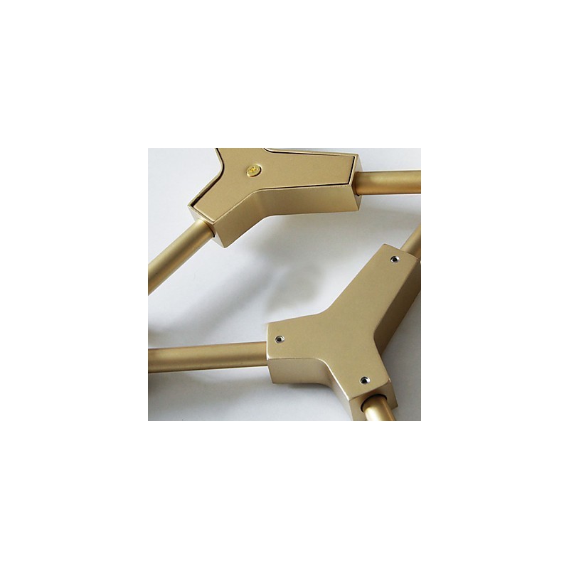 Lámpara colgante de bambú de madera estilo mini con pintura clásica tradicional