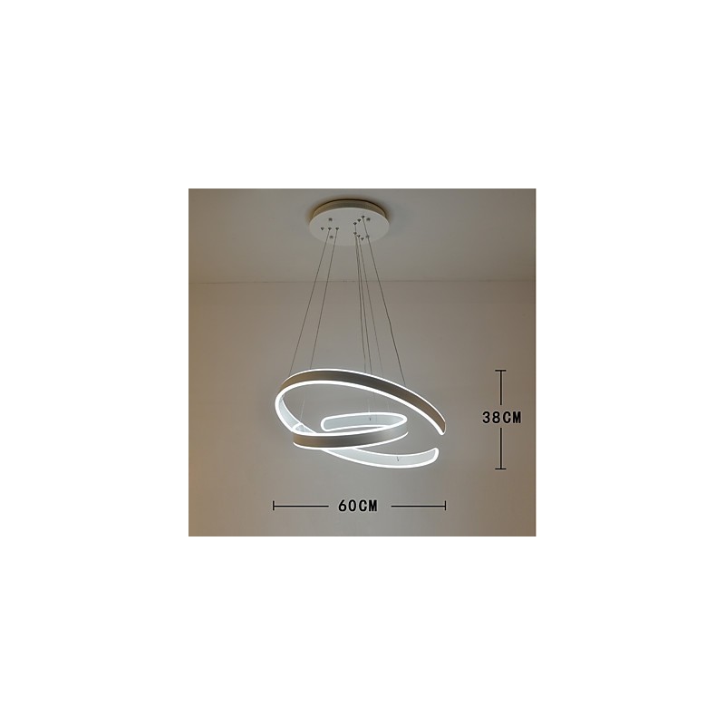 Lámpara de araña de atmósfera creativa y sencilla del norte de Europa, accesorio de iluminación decorativo para cantina.