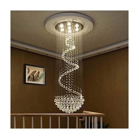 Lámparas de araña de cristal modernas para techo, lámparas colgantes para interiores, accesorios de iluminación decorativos Lámparas de araña de cristal modernas para techo, lámparas colgantes para interiores, accesorios de iluminación decorativos
