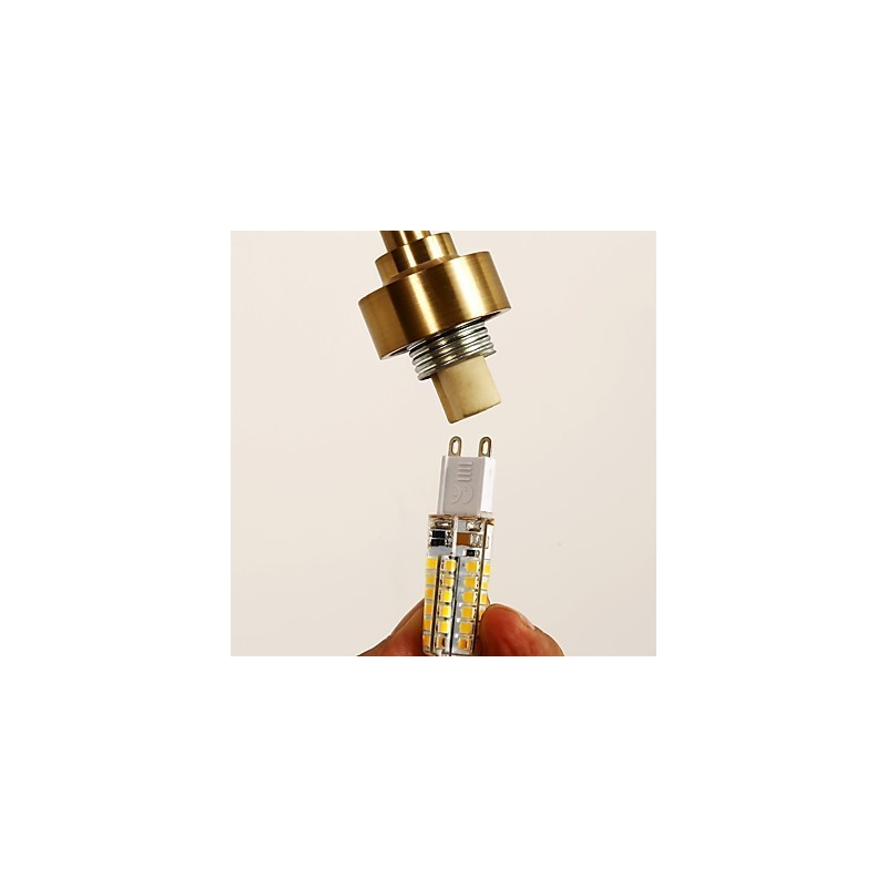 Lámpara de araña moderna contemporánea personalizada de estilo mini de 5 luces