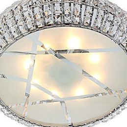 Lámpara de araña de cristal moderna y contemporánea.