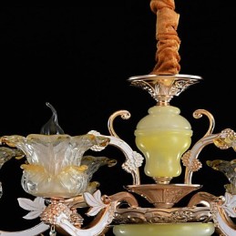 Lámpara colgante de metal estilo mini de cristal, moderna, contemporánea, tradicional, clásica, de aleación de zinc.