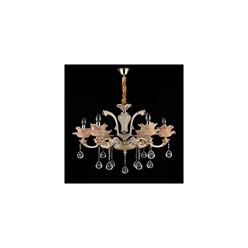 Lámpara colgante de metal estilo mini de cristal, moderna, contemporánea, tradicional, clásica, de aleación de zinc.