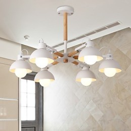 Lámpara de araña de metal estilo mini, con pintura retro vintage rústica clásica tradicional.