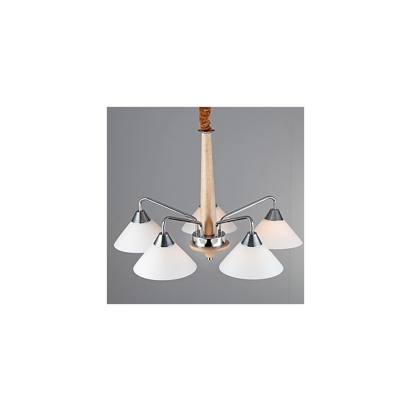 Lámpara de araña contemporánea moderna de 5 luces para