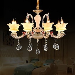 Lámpara colgante de metal estilo mini de cristal, moderna, contemporánea, tradicional, clásica, de aleación de zinc.