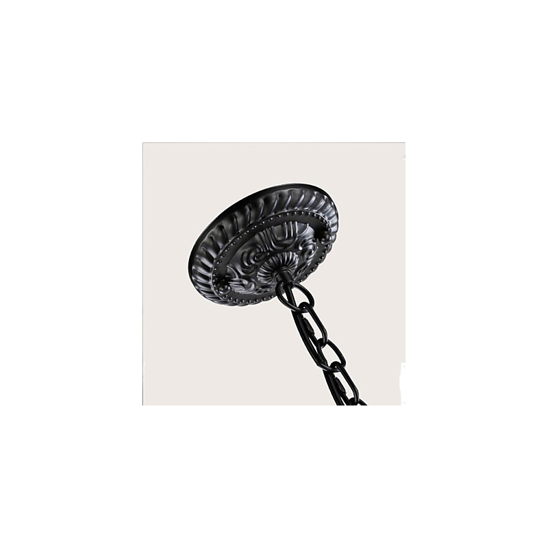 Lámparas novedosas de estilo europeo de hierro forjado, originalidad, individualidad, decoración, lámpara de vela, candelabro.
