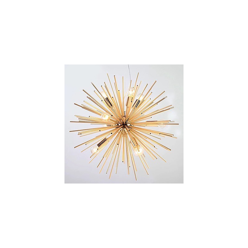 Línea creativa de 10 luces de cobre de imitación retro