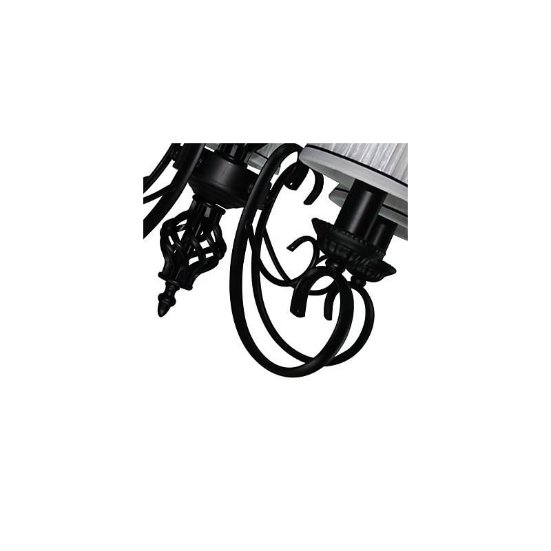 Lámpara de araña de metal de otros diseñadores contemporáneos modernos