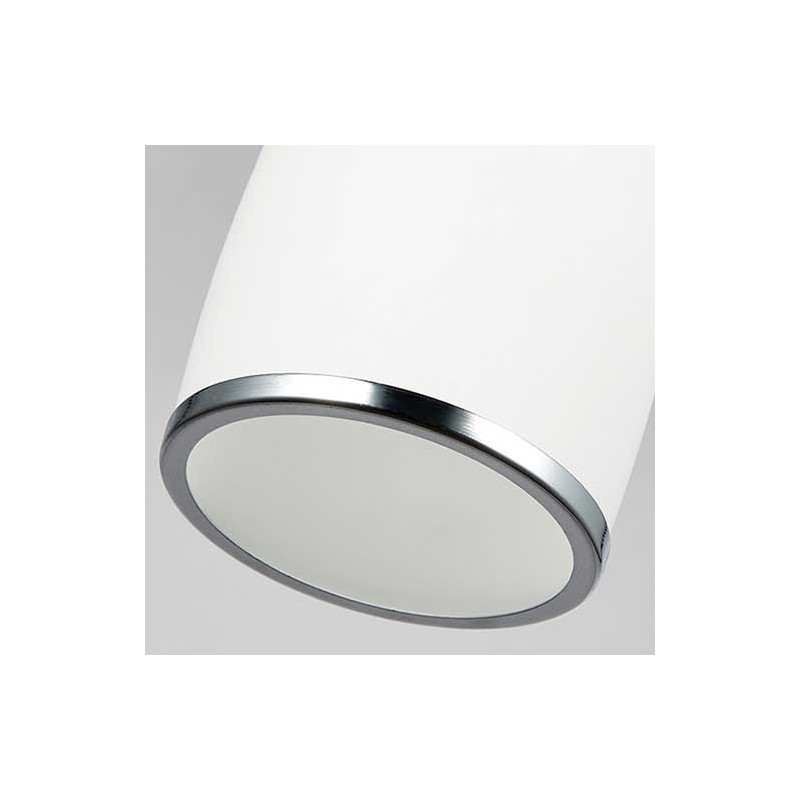 Lámpara colgante de metal integrada, moderna y contemporánea, de 1 luz