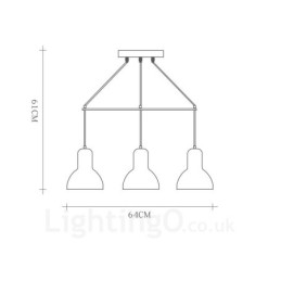 Lámpara colgante contemporánea moderna de madera de 5 luces con pantalla de hierro