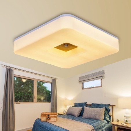 Lámparas de techo empotradas de estilo nórdico contemporáneo moderno con pantalla acrílica Lámparas de techo empotradas de estilo nórdico contemporáneo moderno con pantalla acrílica