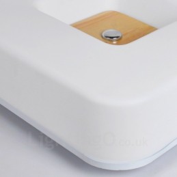Lámparas de techo empotradas de estilo nórdico contemporáneo moderno con pantalla acrílica
