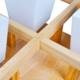 Lámparas de techo empotradas modernas y contemporáneas de 4 luces con pantalla de vidrio
