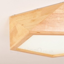 Lámparas de techo empotradas de estilo nórdico contemporáneo moderno con pantalla acrílica