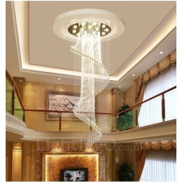 Lámpara colgante de techo de cristal moderna de 15 luces para interiores, lámparas de araña con bombillas.