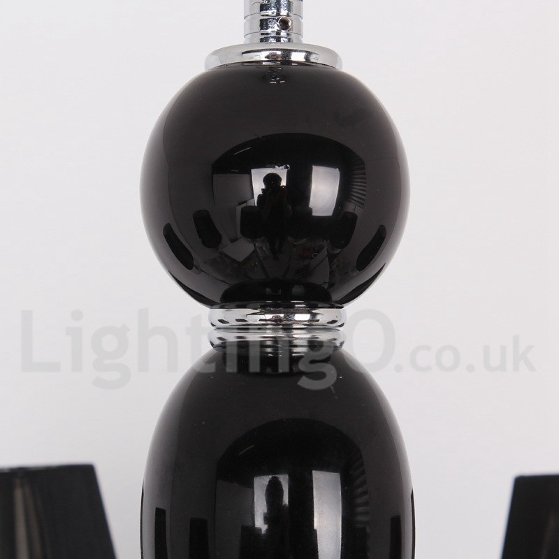 Lámpara de araña contemporánea de cristal K9 de 5 luces blancas estilo vela
