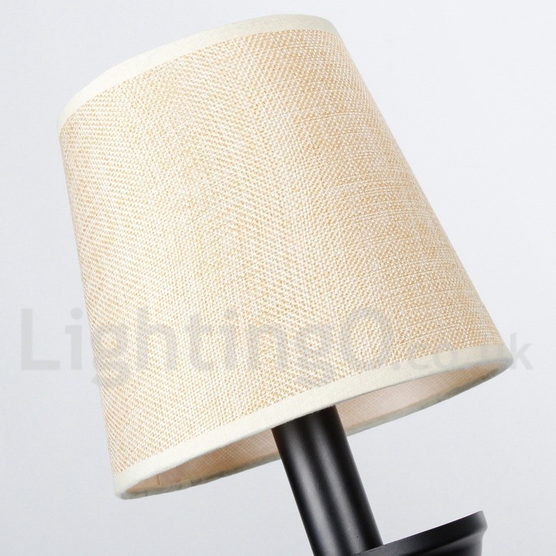 Lámpara de araña rústica retro contemporánea de 5 luces