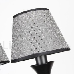Lámpara de araña de 5 luces, estilo rústico, moderno, contemporáneo, retro, color negro