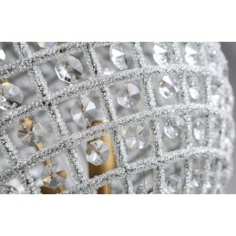 Lámpara colgante de techo de cristal K9 moderna con forma de globo, lámpara de araña para interiores, lámparas de tambor, accesorios de iluminación