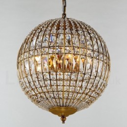 Lámpara colgante de techo de cristal K9 moderna con forma de globo, lámparas de araña para interiores, accesorios de iluminación