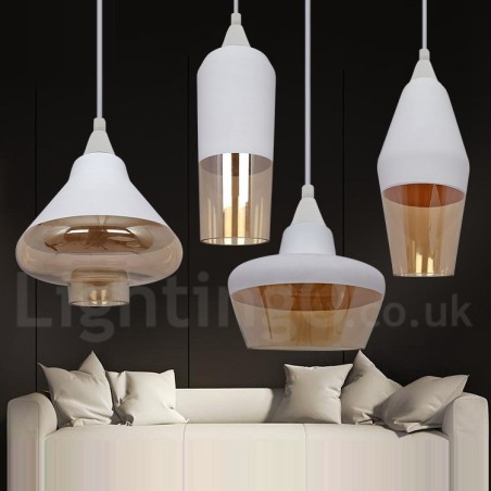 Lámpara colgante de cristal estilo salón retro europeo Lámpara colgante de cristal estilo salón retro europeo