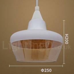 Lámpara colgante de cristal estilo salón retro europeo