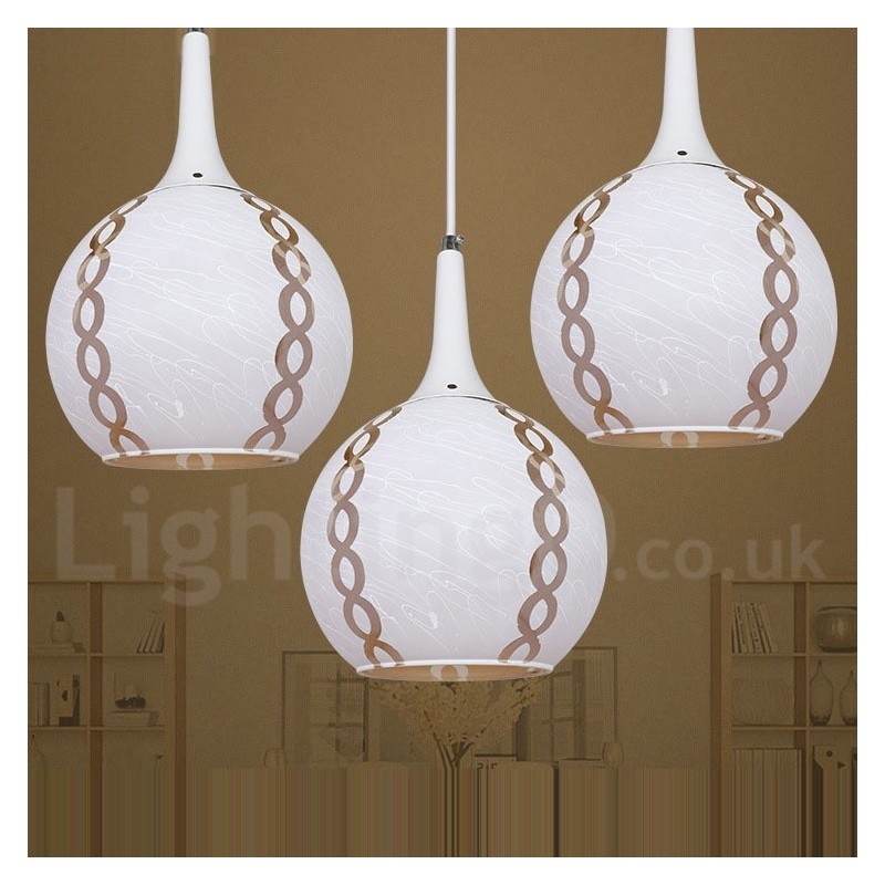 Lámpara colgante de cristal moderna y contemporánea para salón