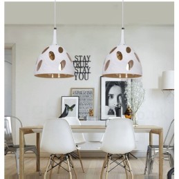 Lámpara colgante de cristal moderna y contemporánea para salón
