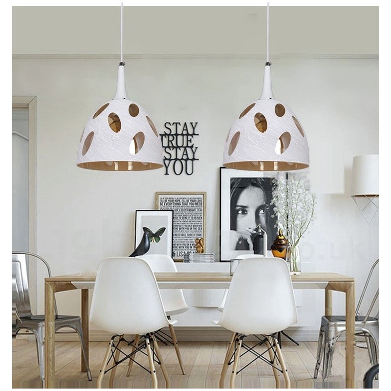 Lámpara colgante de cristal moderna y contemporánea para salón