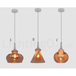Lámpara colgante de cristal para salón, moderna y contemporánea, de estilo europeo