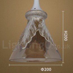 Lámpara colgante de cristal para salón, moderna y contemporánea, de estilo europeo