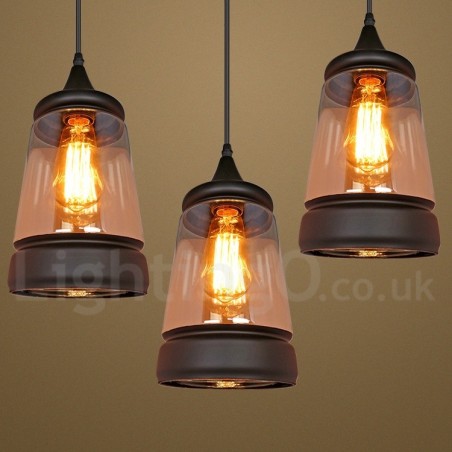 Lámpara colgante de cristal estilo salón retro europeo Lámpara colgante de cristal estilo salón retro europeo